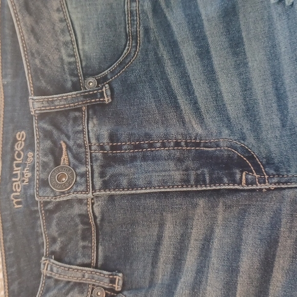 Maurices high-rise distressed skinny jeans, size S-R - Picture 5 of 7